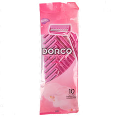 DORCO Disposable Twin Blade Women Razor 10ct - Pink