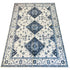 5'3" x 7' Wyatt & Ash Washable Area Rug Cyrus - Blue