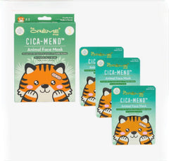 The Creme Shop Cica-Mend Tiger Face Mask 3pcs