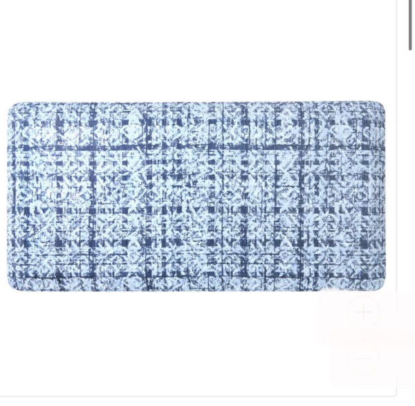 20"x39" Comfort Kitchen Mat - Blue