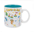 Care Bears Welcome to Care-A-Lot Ceramic Coffee Mug 20oz - White / Blue