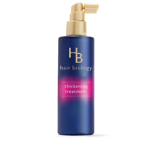 HB hair biology full and vibrant thickening treatment for fine thin flat hair 6.4 fl oz