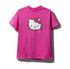 Sanrio Hello Kitty Logo Sequins Girl T-Shirt  Sleeves Size 7 - Pink