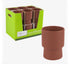 Mainstays Walmart TerraCotta Ceramic Pedestal Planter - Brown