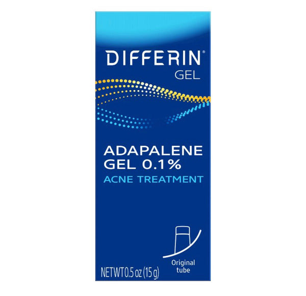 differin acne retinoid treatment gel adapalene 0.1% 15g