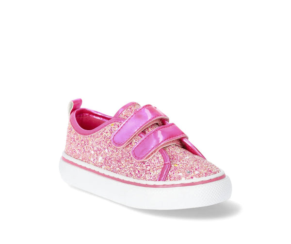 Wonder Nation Toddler Girl Canvas Skate Sneakers Pink - Size 8