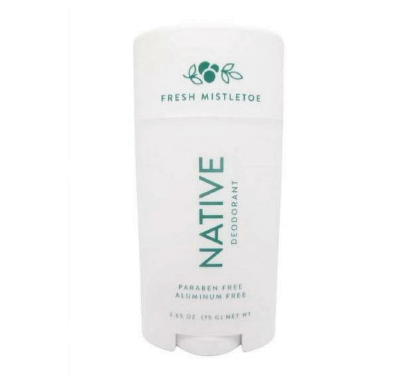 Native deodorant paraben free aluminum free fresh mistletoe 2.65oz