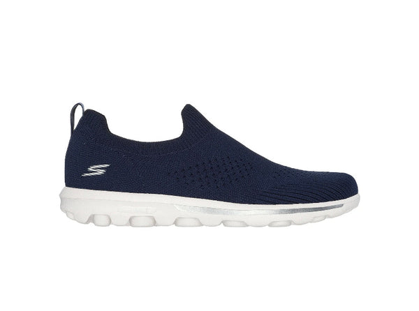 Skechers Women's GO WALK TRAVEL - COZUMEL Slip-On Sneaker Navy - Size 10