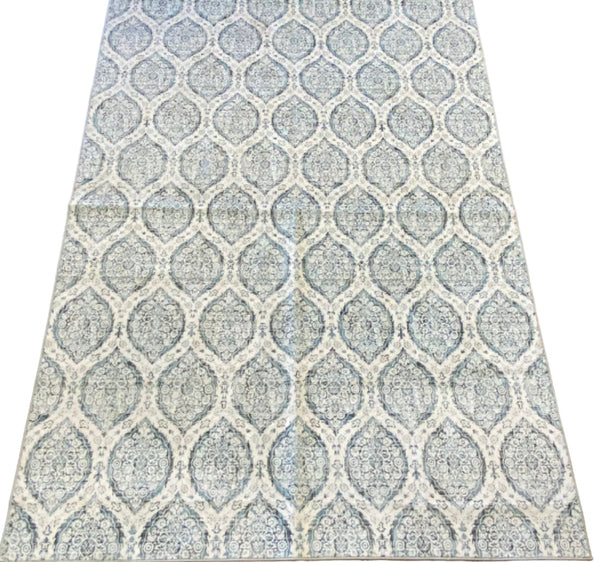 5'3" x 7' Wyatt & Ash Washable Area Rug - Green