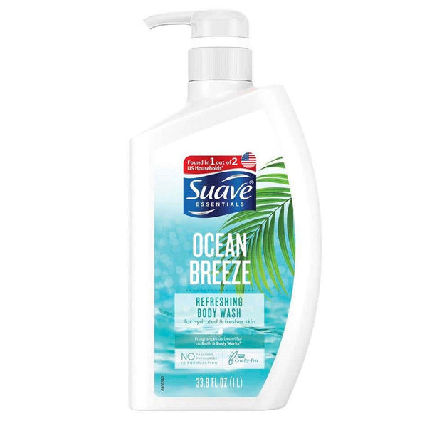 Suave Ocean Breeze Bodywash 33.8 fl oz