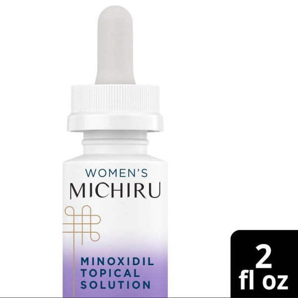 michiru for women minoxidil topical solution hair regrowth hair treatment 2 fl oz