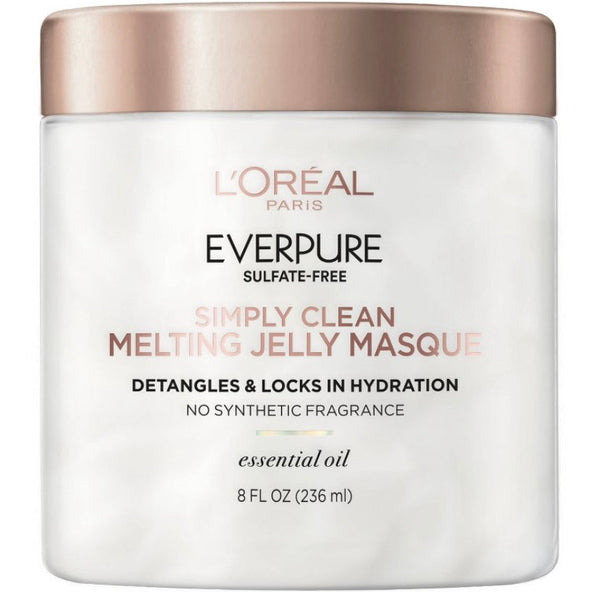 L Oreal paris everpure simply clean melting jelly masque hair treatment 8 fl oz