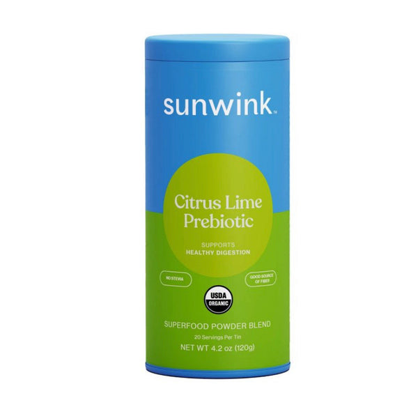 sunwick citrus prebiotic vegan superfood mix - 4.2oz