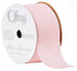 Offray Ribbon, Light Pink 1 1/2 inch Woven Ribbon, 9 feet