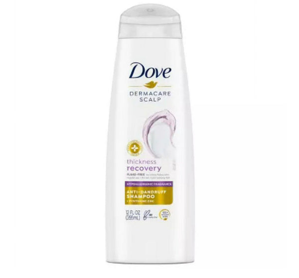Dove beauty dermacare scalp thickness recovery anti dandruff shampoo 12 fl oz