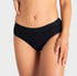 saalt heavy absorbency briefs super osft modal comfort leak proof peroid underwear black - size S