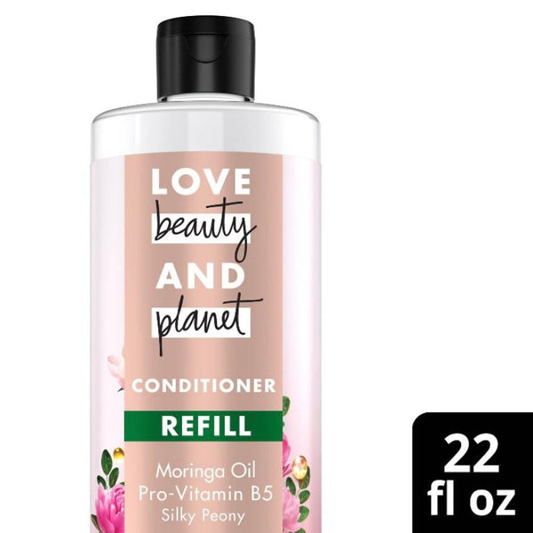 love beauty and planet pure nourish advanced repair for damaged hair conditioner refill - 22 fl oz