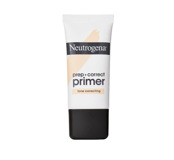 neutrogena prep + correct peach face primer for even skin tone