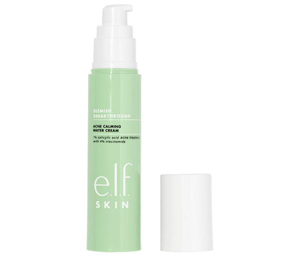 e.l.f skin blemish acne calming water cream