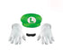 Disguise Super Mario Brothers Luigi Halloween Costume Accessory Adult Size