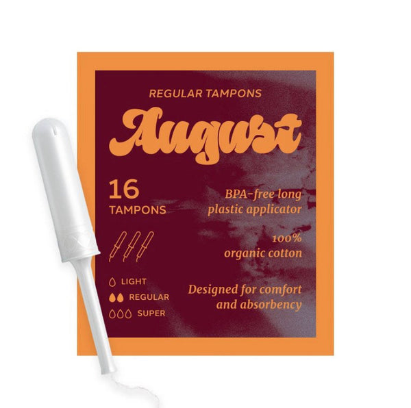 its august regular tampons 6pk