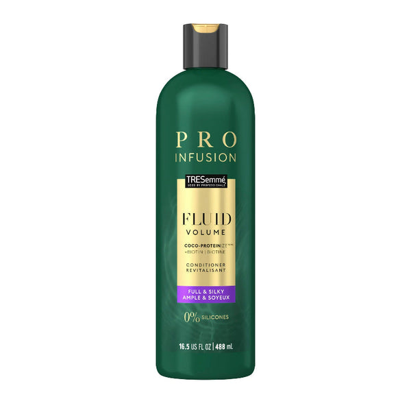 tresemme pro infusion fluid volume conditioner for full & silky hair 16.5oz