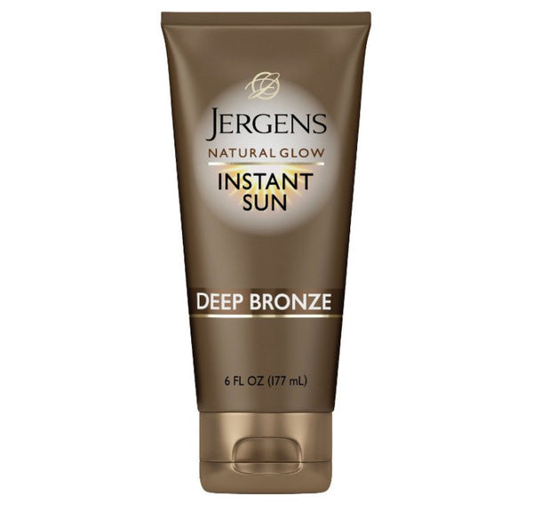 jersen natural glow instant sun self tanner deep bronze 6 fl oz