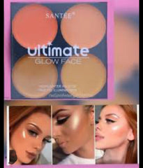Santee Ultimate Glow Face Highlighter Palette