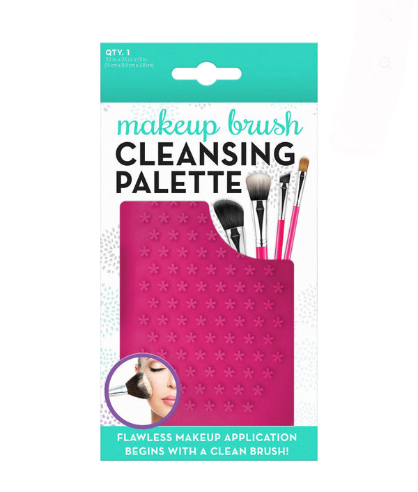 Schroeder & Tremayne Makeup Brush Cleansing Palette 3.5 in. x 5.9 in.