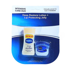 Vaseline 2pc Travel Size Lotion 7oz & Petroleum Jelly 0.2oz
