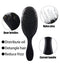 Miracle Girl Boar Bristle Paddle Brush - Black