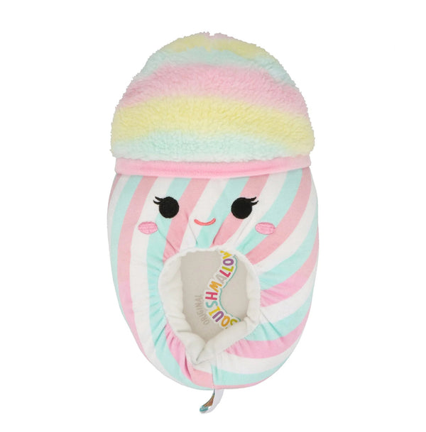 Squishmallows Women’s Bevin the Snow-Cone Indoor Step-in Slipper, Women’s Dual - Sizes 11/12