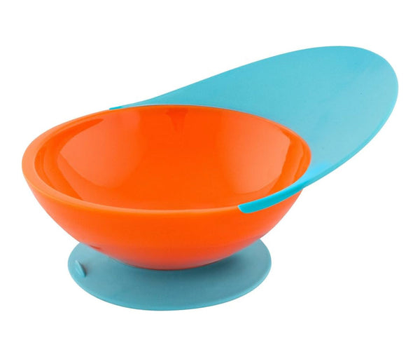 Boon Spill Catcher Baby Bowl - Blue/Orange