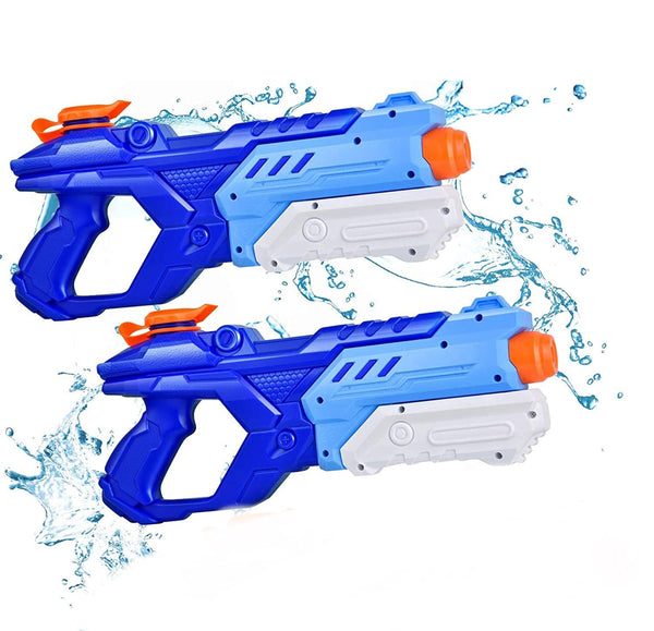 2 Pack Water Blaster Soaker for Kids Adults 600CC Squirt Water Toy Long Range High Capacity