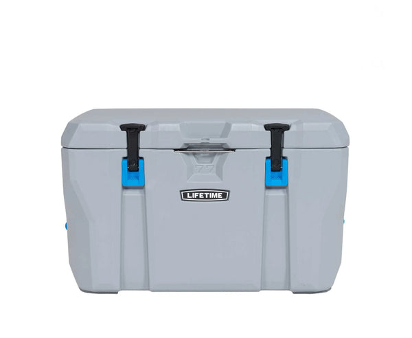 Lifetime New 77 Qt. Capacity High Performance Polyethylene Cooler, Light Gray (90903)