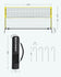 SONGMICS 10ft Portable Adjustable Height Net Badminton Tennis Beach Volleyball  - Yellow