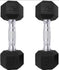 Coated Hex Dumbbell 12lbs - Pairs