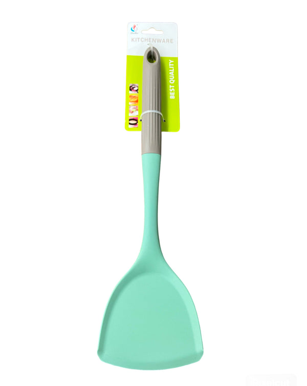 14inch Silicone Spatula Turner - Mint