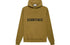 Fear of God Essentials Knit Pullover Hoodie Amber - Size L