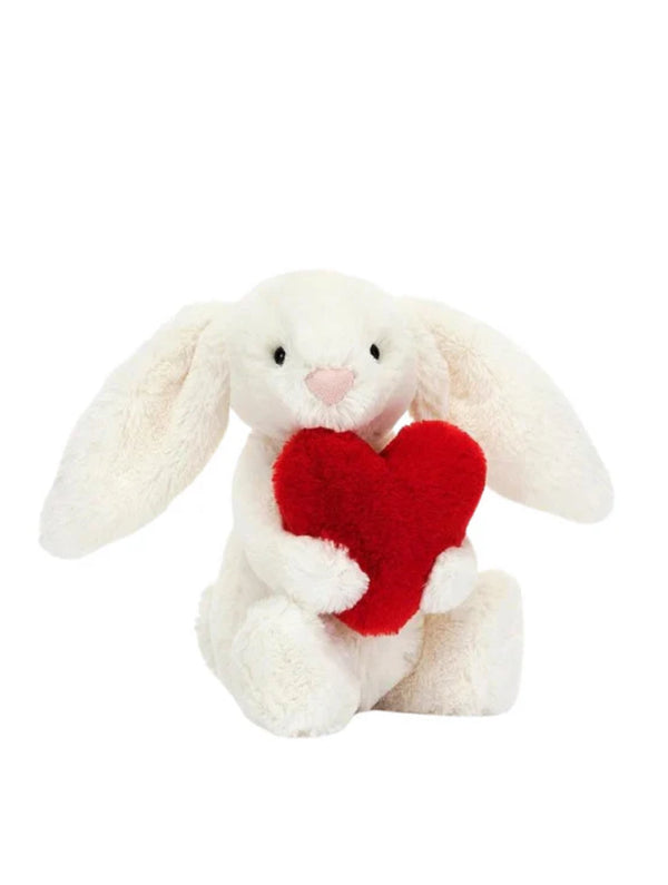 Bashful red Heart Love Bunny Little by Jellycat