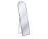 57"x20" Black Arched Full-Length Mirror Ultra Thin Aluminum Alloy Frame - Black