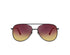 Panama Jack Mens Aviator Gunmetal Sunglasses