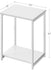 VASAGLE Small End Table Nightstand Set of 2 - White