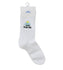 Urban Outfitters Adult Women White Crew Socks - No Bad Vibes