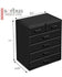 Sorbus Acrylic Makeup Organizer Organization Storage Case 6 Drawer - Black