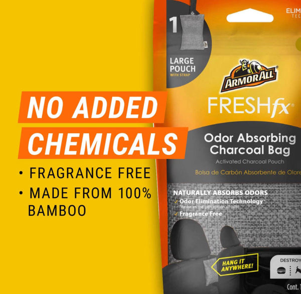 Armor All FreshFX Odor Absorbing Charcoal Bag 3pk