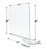 Sorbus Acrylic Shelf Dividers (6-Pack)
