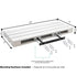 Sorbus 2pk Floating Pallet Shelves - Grey
