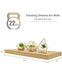 Sorbus 3pk Wall Décor Mounted 24" Floating Shelves - Maple Wood