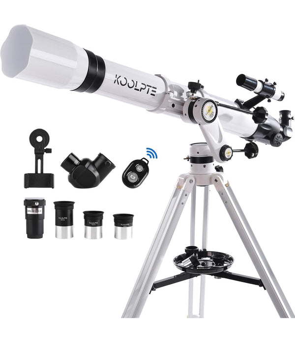 Telescope 90mm Aperture 900mm Vertisteel AZ Mount Base High Precision Adjustment Magnification 45-450x
